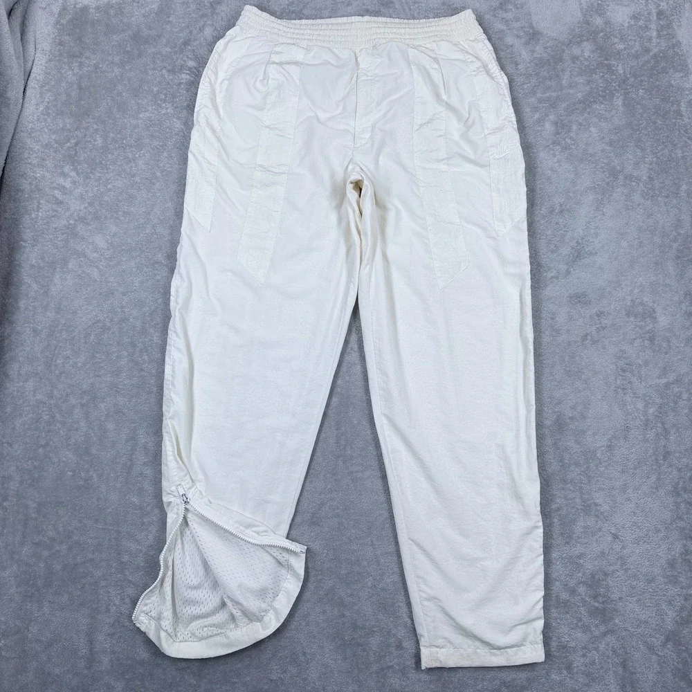 Vintage Nike Air Jordan 90s Windbreaker Track Pants Mens Large Ankle‎ Zip RARE